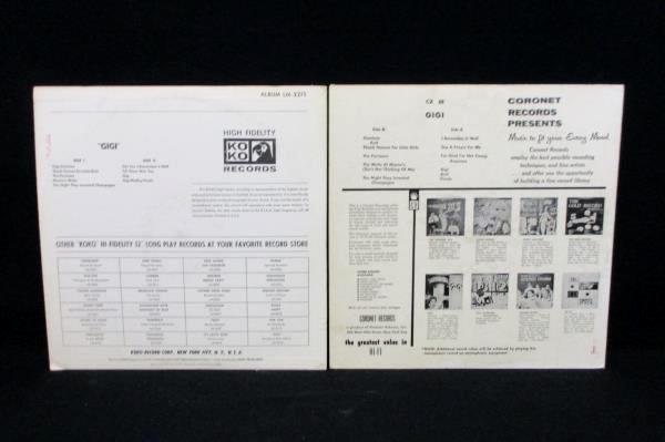 Lot of 2 Lerner & Loewe's GiGI Music and Songs Festival Series