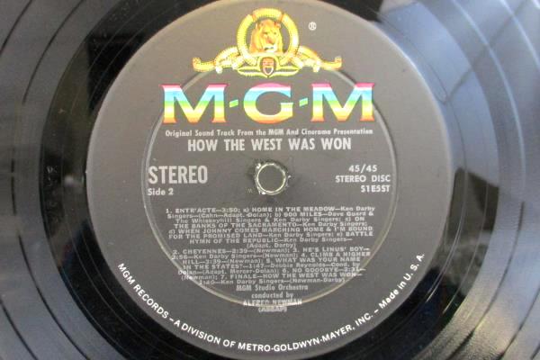 Original Sound Track How the West Was Won Metro Goldwyn Mayer Cinerama
