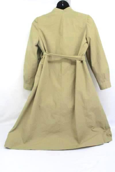 Avon Fashions Vintage Beige Trench Coal Womens Size 17/18 ILGWU Tie Waist Button