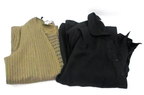 Kathie Lee Button Up Dress Savvy NY Sweater Blouse Lot 2 Women's Tops Size 12