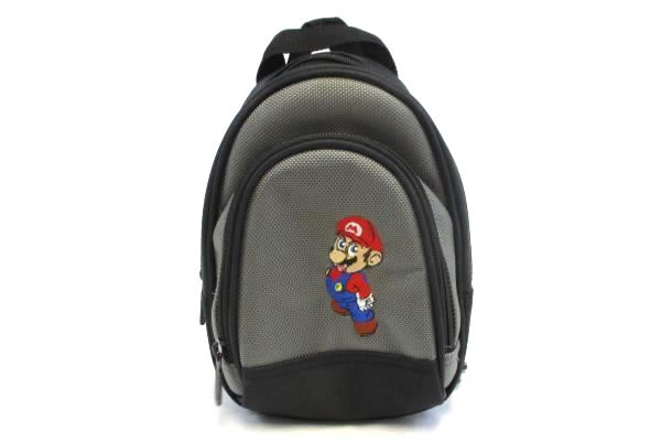 A.L.S. Industries MARIO Nintendo Game Zipper Carry Travel Case Backpack Black