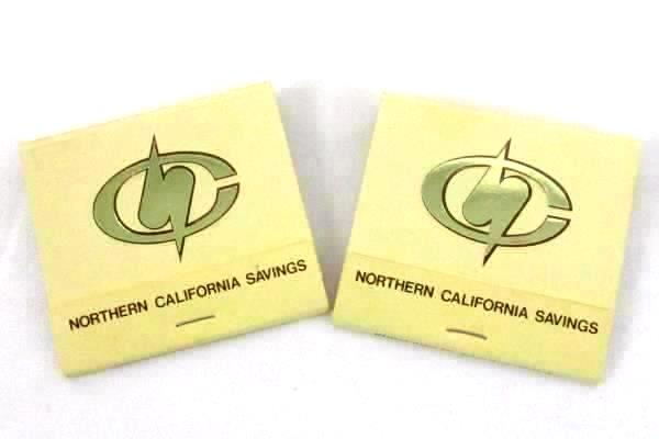 Lot of 9 Vintage Unused Matchbooks California Restaurants Banks San Francisco