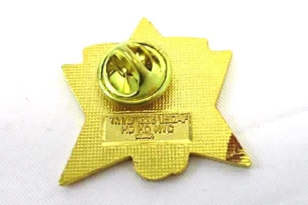 1995 Triumph of the Human Spirit Flag Phoenix Enamel Lapel Pin Gold Tone Brooch