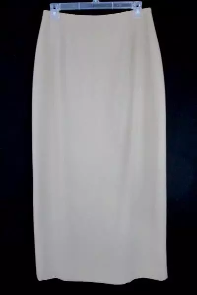 Lot of 2 Women's Business Casual Cream Top Size 16 W/ Tan Skirt Size 8