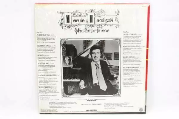Marvin Hamlisch The Entertainer Vinyl LP Album Record MCA2115 MCA RECORDS
