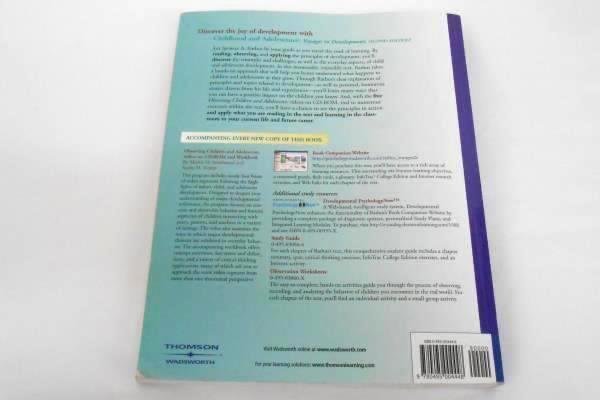 Childhood & Adolescence Voyages in Development 2nd Ed. Spencer Rathus Textbook