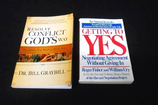 Lot of 2 Christian Inspiration Conflict How to Paperback Books