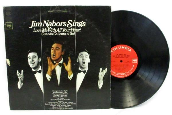 Lot of 3 Jim Nabors Vinyl LP Records Tomorrow Never Love Me The Heart-Touching