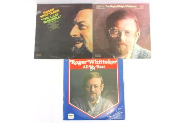 Lot of 3 Roger Whittaker Vinyl LP Records The Best Farewell My Best