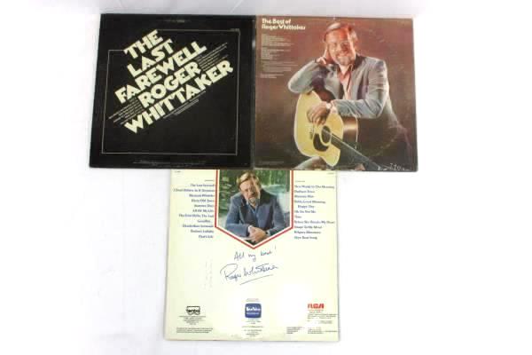 Lot of 3 Roger Whittaker Vinyl LP Records The Best Farewell My Best