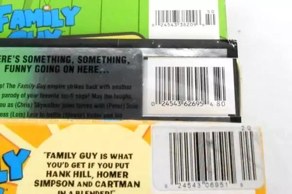 FAMILY GUY Volume One & Volume 4 On DVD 7 Discs + Bonus Family Guy DVD