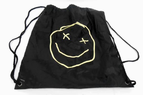 Back To School Lot- Smiley Face Backpack 2 Binders Pencil Pouch School Supplies