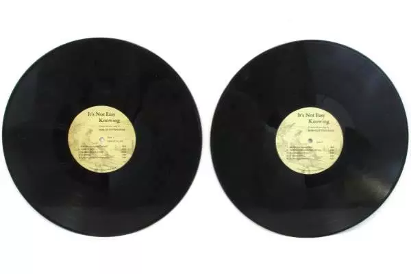 It's Not Easy Knowing Bob Nottingham Vinyl LP 1974 Folk Country Religious