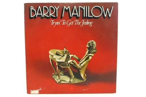 Barry Manilow Vinyl LP Tryin' to Get The Feeling w/Lyric Sheet 1975 Soft Rock