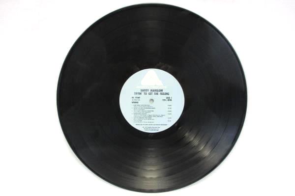 Barry Manilow Vinyl LP Tryin' to Get The Feeling w/Lyric Sheet 1975 Soft Rock