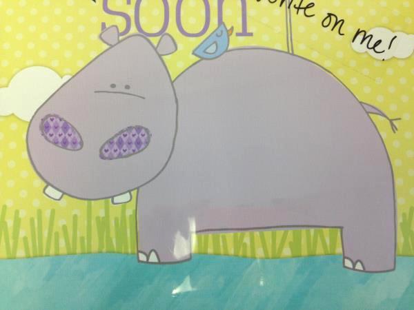 Canvas Kudos Get Well Soon Write On Picture Personalize It Gift NIP