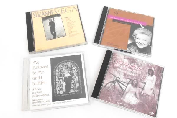 Lot of 4 CDs Tribute to a Saint Music for 2 Pianos Suzanne Vega Ardis