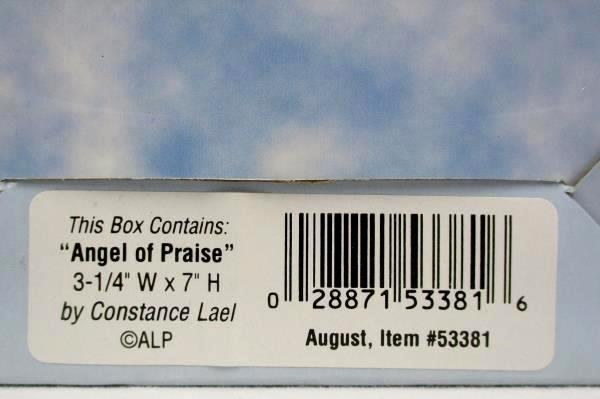 Lot of 2 Guardian Angel Wall Hang Plaque July Protection August Praise