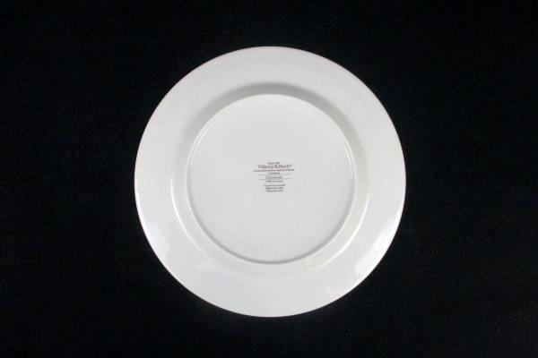 Set of 3 Villeroy & Boch Dinner Plates Carrousel Blue Orange Bands 10.5"