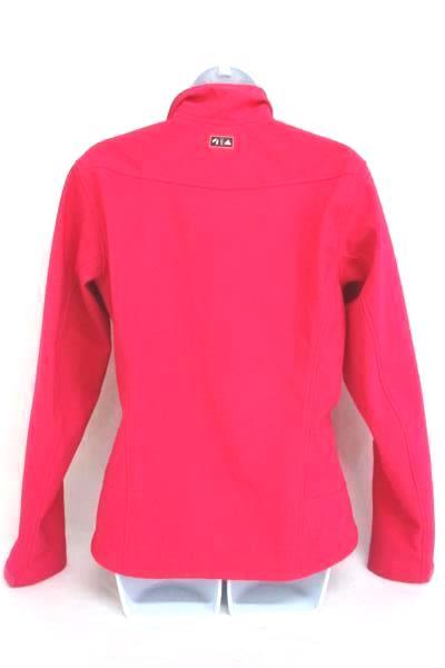 Adidas Outdoor Zip Up Jacket Soft Shell Athletic Women's Small Fuchsia Pink Zip