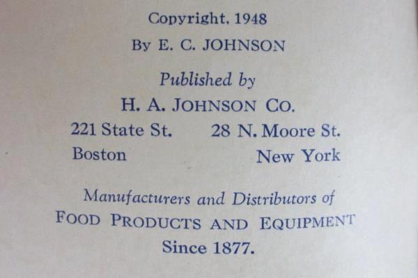 Vintage "Notes on Western Europe 1947" by E.C. Johnson Printed in the USA