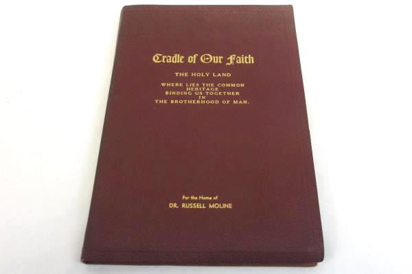 Vintage Book "Cradle of Our Faith: The Holy Land" 1954 John C. Trever Historic