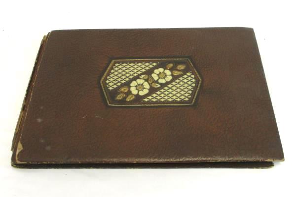 Vintage Photo Album Filled Black & White Photos North Park College Men's Quartet