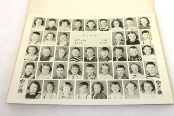 Vintage Lot of Black & White School Class Individual Photos 1950s Era