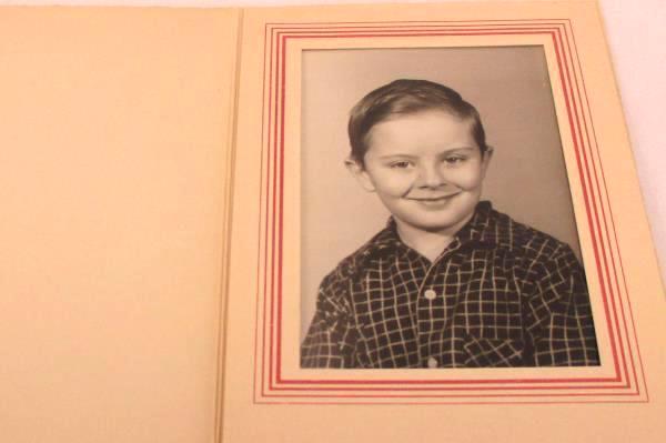 Vintage Lot of Black & White School Class Individual Photos 1950s Era
