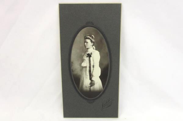 Vintage Lot Professional Photographs on Cardboard 1900s Children Women Tacoma WA