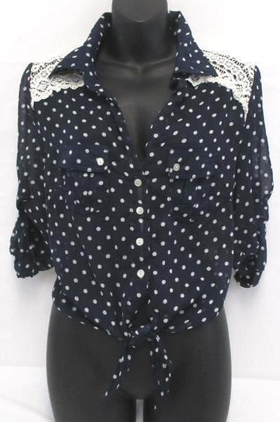 Women's Blouse Tops American Rag And Perfect Bermudas Shorts Old Navy 6 Medium