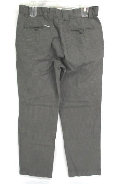 Marc Ecko "Cut & Sew" Men's Straight Leg Slacks 32x32 Grey Herringbone