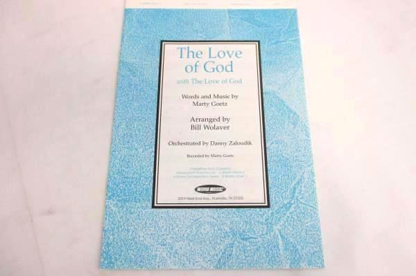 Lot of 4 'The Love of God' Choral Sheet Music Booklets Church SATB #080689335273
