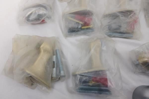 Mixed Lot of 15 Heavy Duty Floor Mount Door Stops Projection & Dome Style