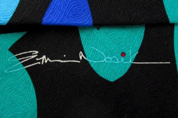 Vtg Ralph Martin & Co Men's Tie Necktie RM Style Against The Current Fish Cross