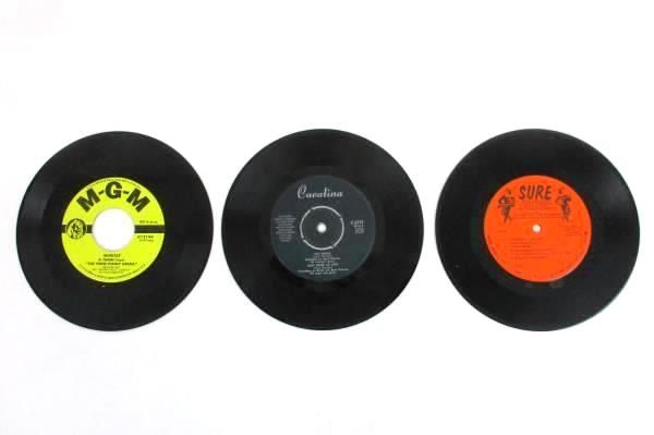 Lot of 4 Records 45 RPM MGM Moritat Let's Have a Party Philadelphia String Band