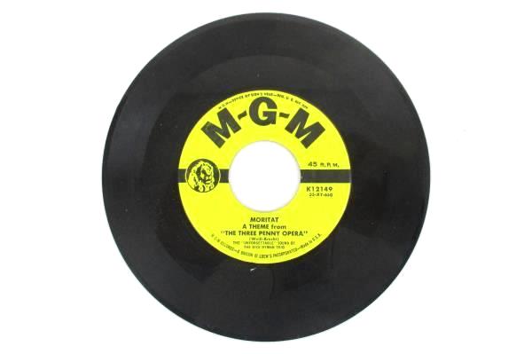 Lot of 4 Records 45 RPM MGM Moritat Let's Have a Party Philadelphia String Band