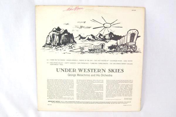 Under Western Skies George Melachrino Vinyl Record