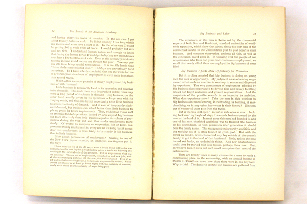 July 1912 Industry Competion Annals American Academy of Political Social Science