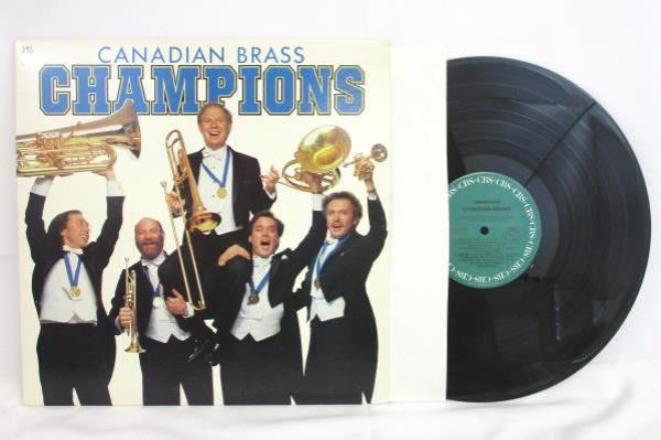 Canadian Brass Champions Vinyl LP CBS Records 1983 AL 37797