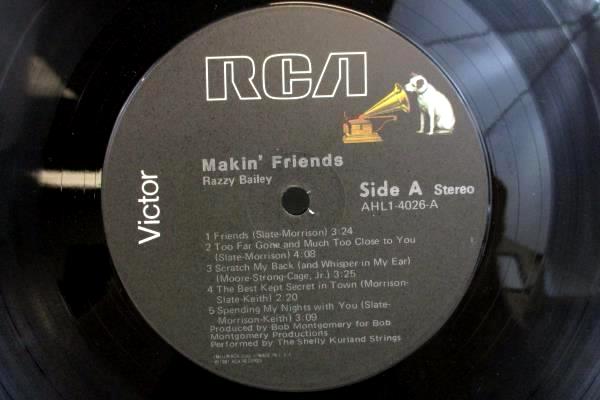 Razzy Makin' Friends Vinyl LP RCA Records 1981 AHL1-4026