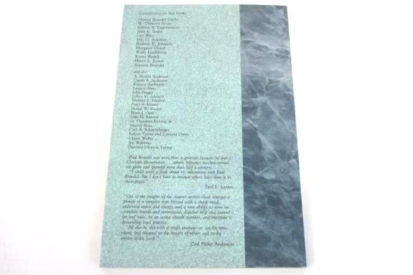 A Giving Spirit The Story of Paul Brandel Ed by Eloise Nelson 1990 Covenant