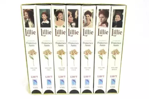 1990 VHS 7 Tape Box Set Lillie Francesca Annis Highbridge Series
