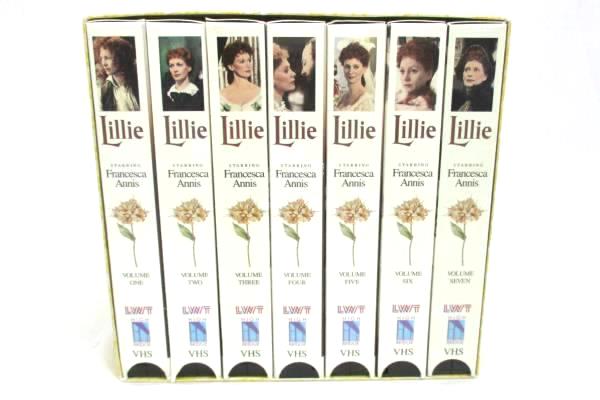 1990 VHS 7 Tape Box Set Lillie Francesca Annis Highbridge Series
