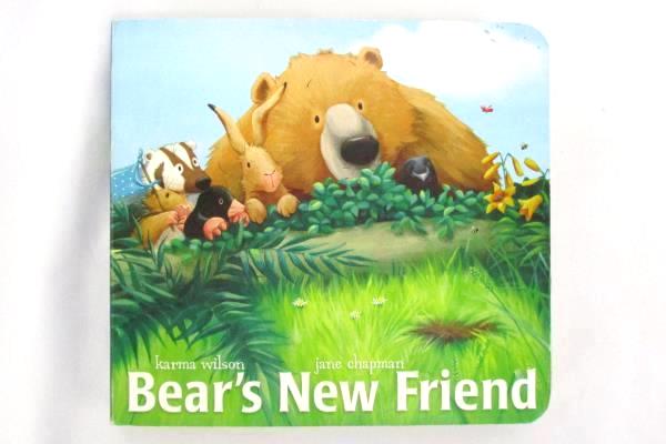 Bear's New Friend by Karma Wilson Jane Chapman Simon Classic Board Books