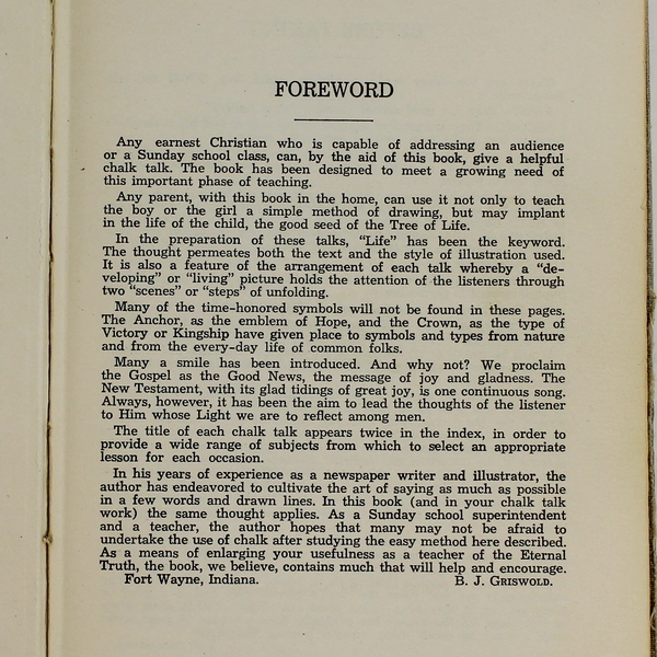 Crayon and Character by Bert Griswold 1946 Hardcover Acceptable Condition