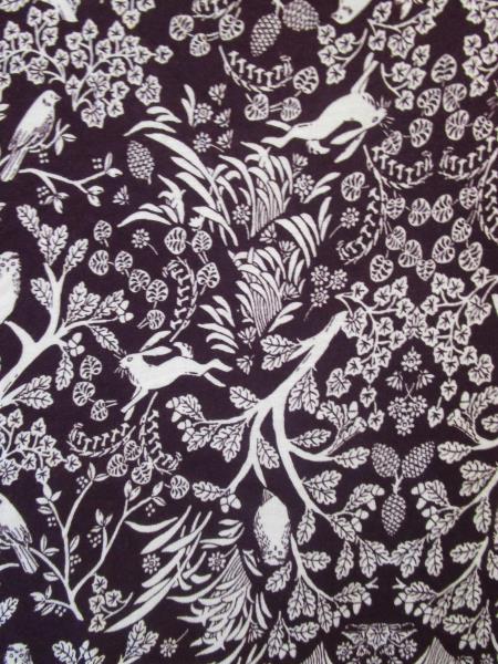Women's Burgundy White Short Sleeve Floral Animal Print Shirt by Old Navy Size M