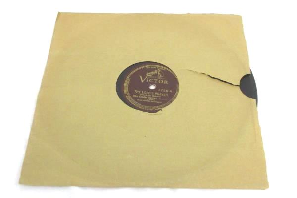 John Charles Thomas - 78rpm single 10-inch – Victor V.E. #1736 The Lord’s Prayer