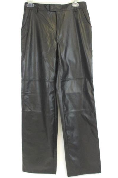 HIGHWAY WOMEN'S BLACK POLYURETHANE PANTS SIZE 7 Halloween Costume Motorcycle