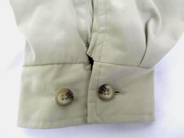 Norm Thompson Men's XXL Full Zip Collar Rain Jacket Tan Outerwear